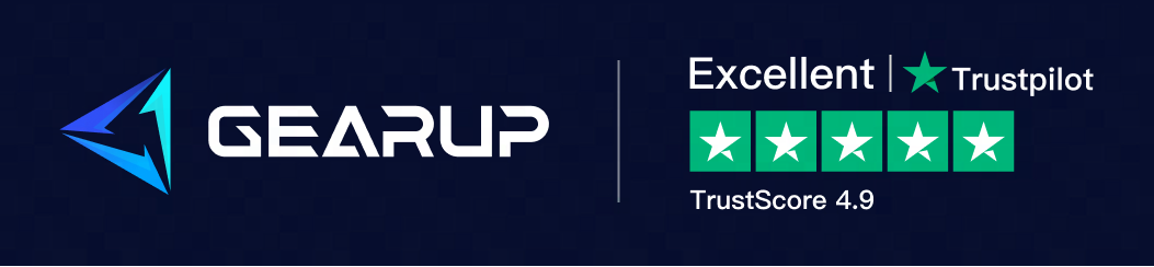 GearUP - rated Excellent on Trustpilot